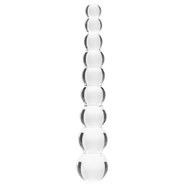Creative Conceptions Elysian Pearls G-Spot Glass Dildo - - Glass Sex Toys