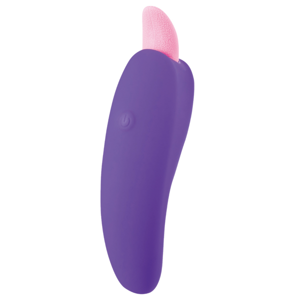 Excellent Power Slurp Slurp Adult Tongue Stimulator - Purple - Finger and Tongue Vibrators