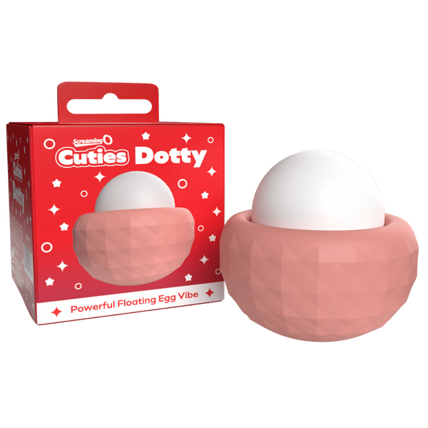 Screaming O Cuties Dotty Rechargeable Floating Egg Vibe - - Love Eggs and Kegel Exercisers
