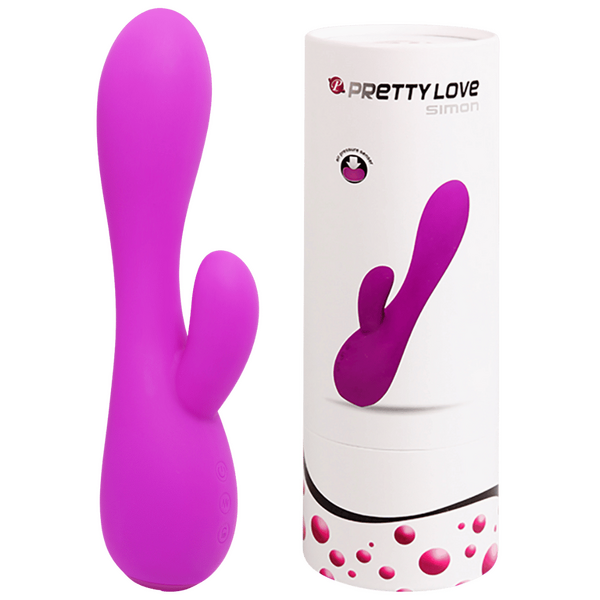 Pretty Love Simon Vibrating Rabbit Massager - - Rabbit Vibrators
