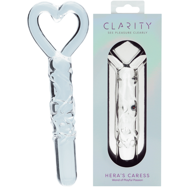 Creative Conceptions Heras Caress Borosilicate Glass Dildo - - Glass Sex Toys