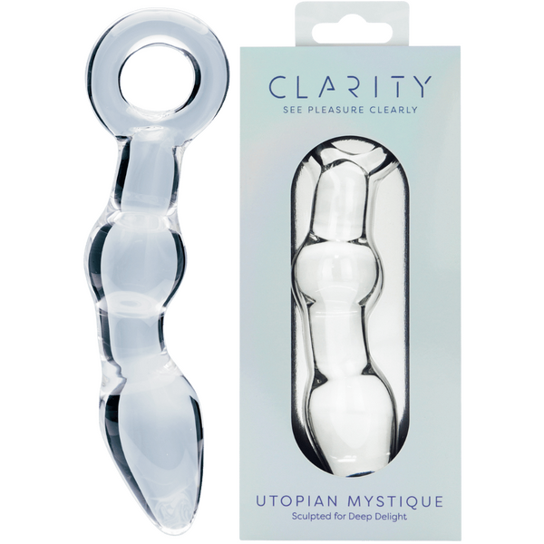 Creative Conceptions Utopian Mystique Glass Anal Dildo - - Glass Sex Toys