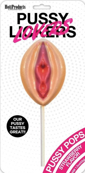 Hott Products Pussy Lickers Pussy Shaped Lollipops - Default Title - Party Gifts and Novelties