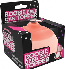 Hott Products Boobie Shaped Beer Can Topper - Default Title - Party Gifts and Novelties