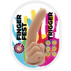 Hott Products Trigger Finger Shape Realistic Dong - - Realistic Dildos