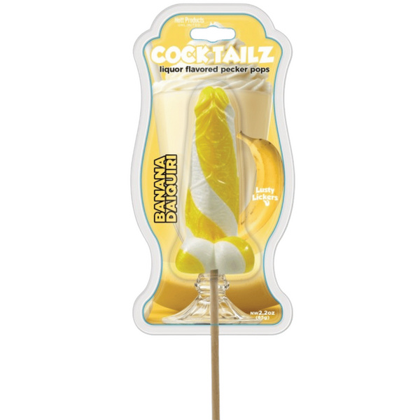 Hott Products Cocktailz Banana Daiquiri Pecker Pop - Default Title - Party Gifts and Novelties