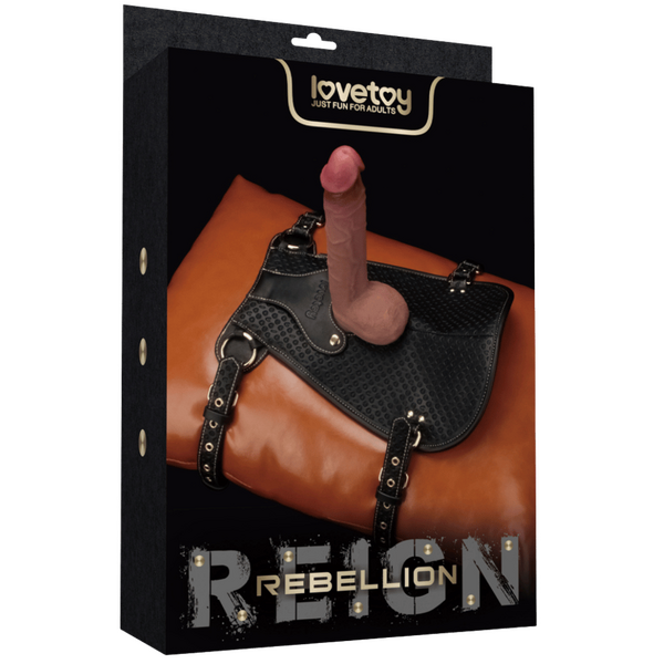 Lovetoy Rebellion Reign Adjustable Dildo Saddle - - Sex Furniture