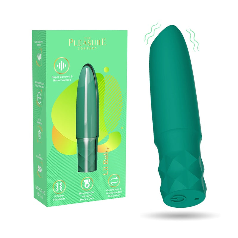 Full Circle lil Baby Rechargeable Silicone Bullet Vibrator - - Bullet Vibrators