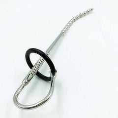 BDStyle Long Penis Plug with Glans Ring