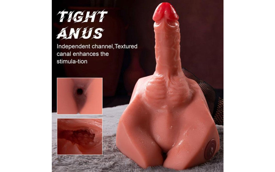 Xise Michael USB Auto Thrusting 20 cm Male Cock and Ass - - Masturbators and Strokers