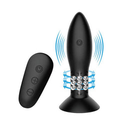 Mr Play Remote Control Rotation Beads Anal Plug - Default Title - Butt Plugs
