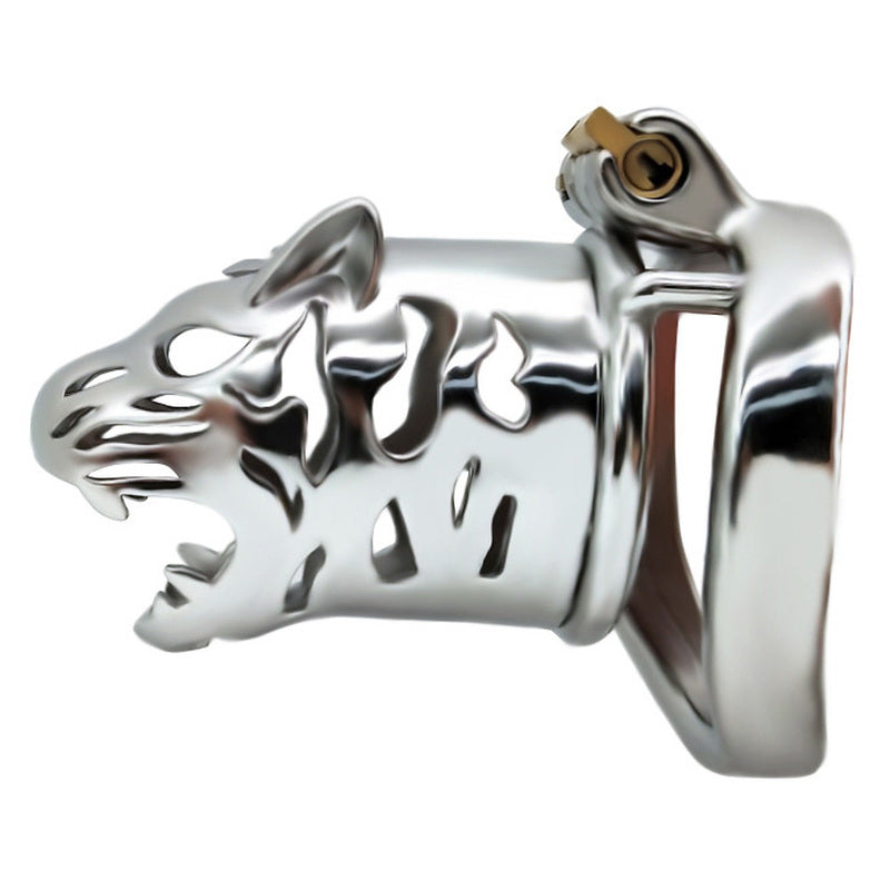 Ridem Tiger Silver Cock Cage - - Male Chastity