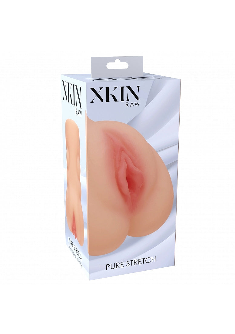 Shots Xkin RAW Pure Stretch Realistic Masturbator - - Masturbators and Strokers
