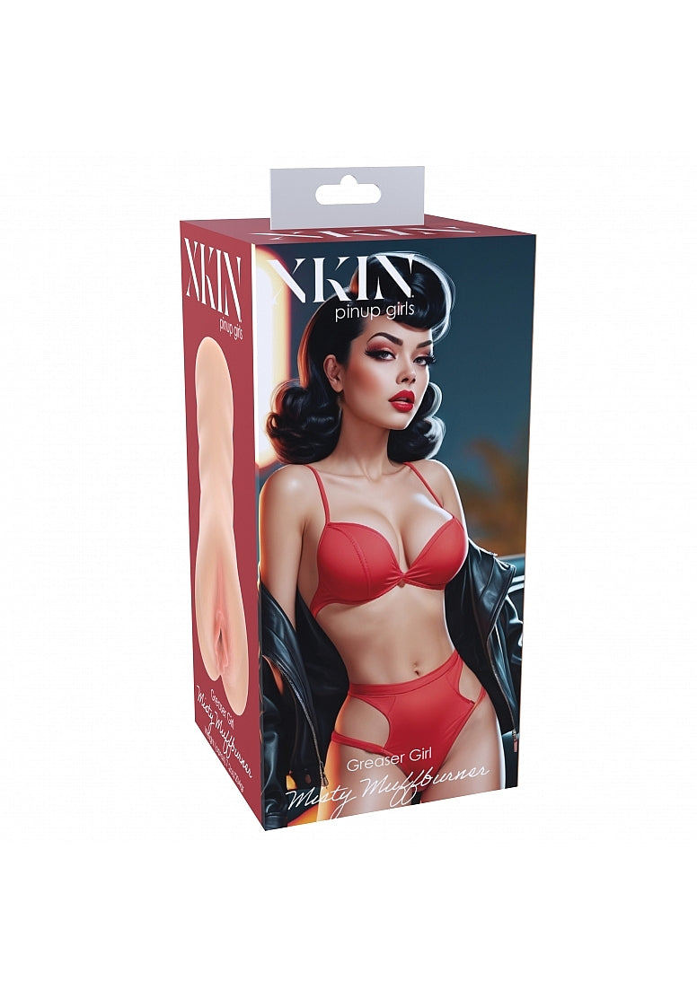 Shots Xkin Pinup Misty Muffburner Realistic Vagina Stroker - - Masturbators and Strokers