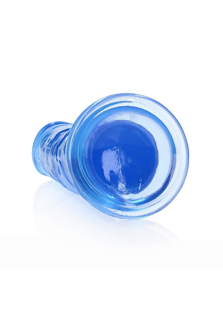 Realrock Crystal Clear 10 Inch Dildo Straight No Balls - - Realistic Dildos
