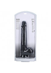 Realrock Extra Large Straight D/ildo with Balls 35.5cm - - Realistic Dildos