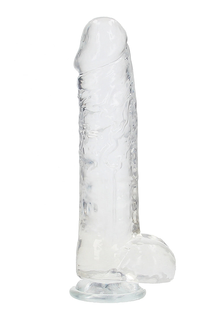Realrock Realistic Dildo With Balls 25.4 cm - - Realistic Dildos
