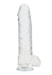 Realrock Realistic Dildo With Balls 25.4 cm - - Realistic Dildos