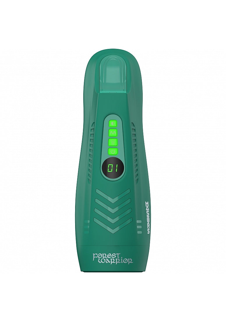 Shots Masturs Ayla Forest Warrior Vibrating Mens Stroker - Default Title - Masturbators and Strokers