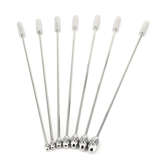 Stainless Steel Solid Penis Plug Set