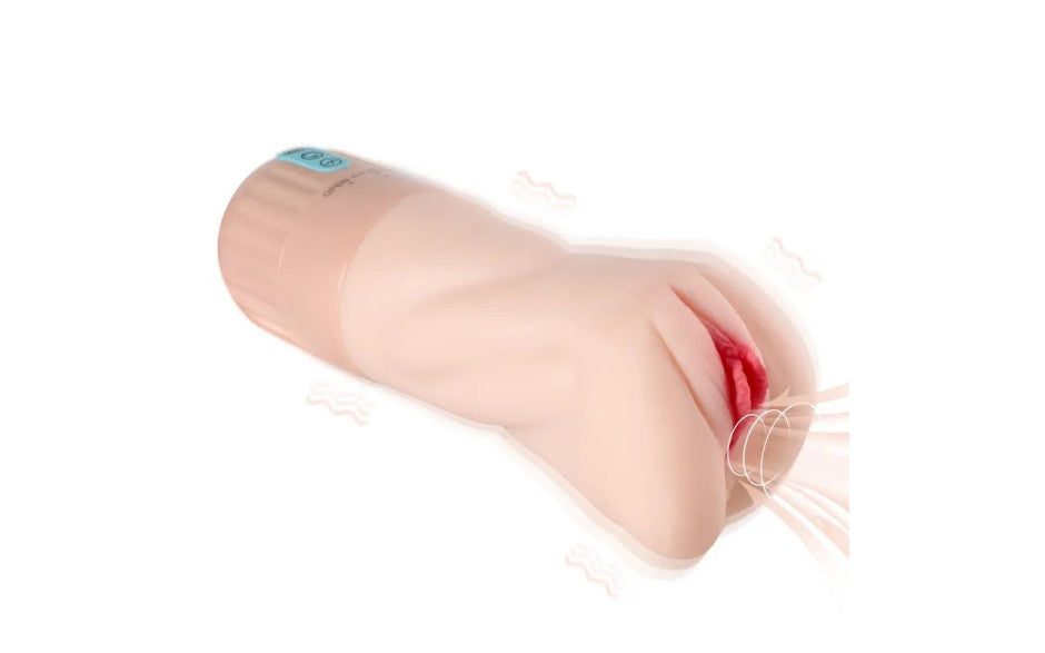 Xise Suctroker Dual Density Vaginal Masturbator V2.0 - Flesh - Masturbators and Strokers