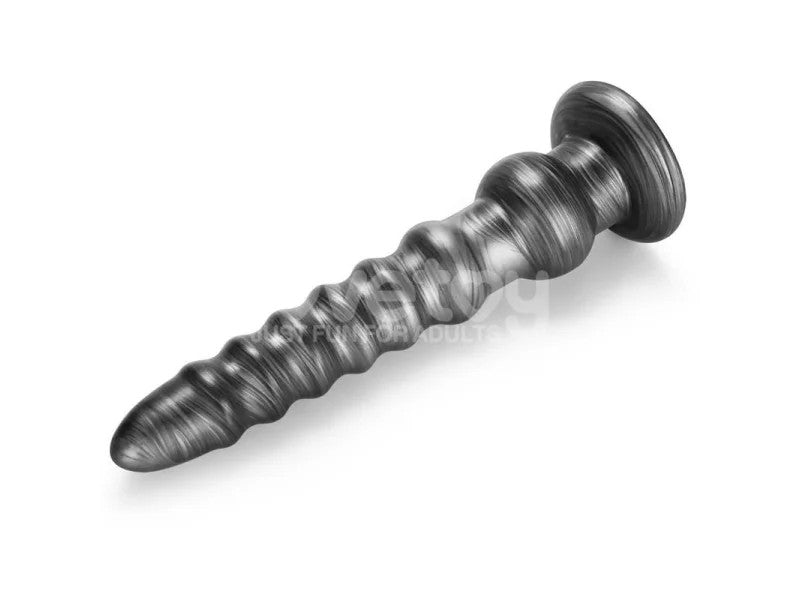 Lovetoy King Sized Vibrax Slider Vibrating Dildo Grey with 10 Functions - - Vibrating Dildos