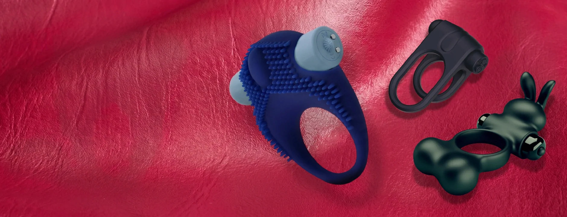 Cock ring collection banner – shop cock rings online Australia