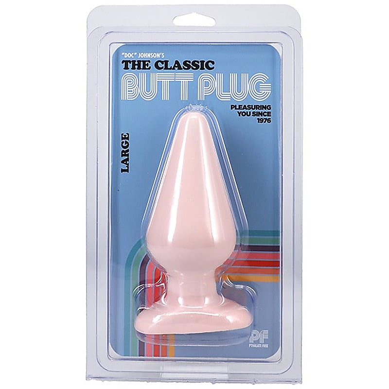 Classic Tear Drop Shape Butt Plug Large by Doc Johnson - Butt Plugs