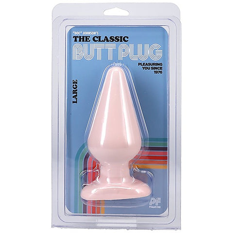 Classic Tear Drop Shape Butt Plug Large by Doc Johnson - Butt Plugs