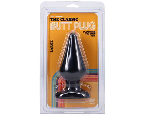 Doc Johnson Classic Butt Plug Smooth Large Premium Anal Training - Butt Plugs