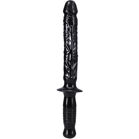 Doc Johnson The Classic Manhandler 10 Inch Dildo Plus Handle - Realistic Dildos