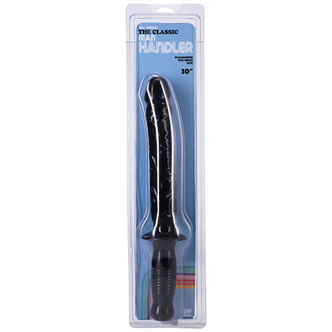 Doc Johnson The Classic Manhandler 10 Inch Dildo Plus Handle - Realistic Dildos