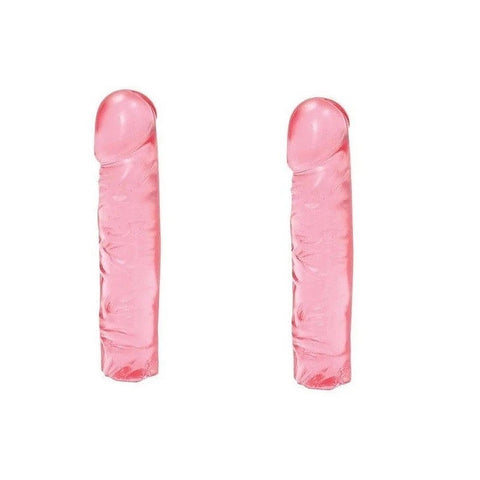 8 Inch Crystal Jellies Classic Realistic Dong by Doc Johnson - Realistic Dildos