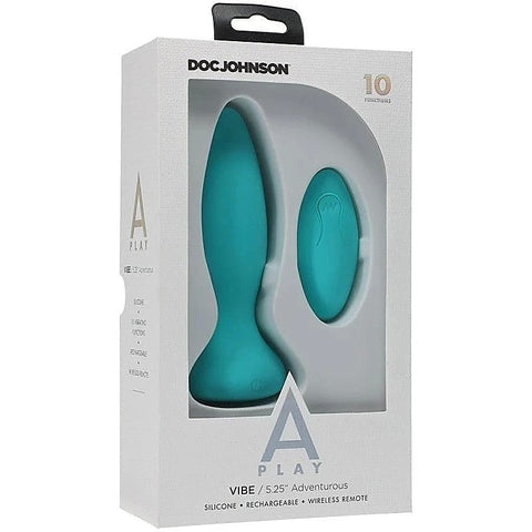 A-Play Adventurous Remote Control Anal Plug by Doc Johnson - Butt Plugs