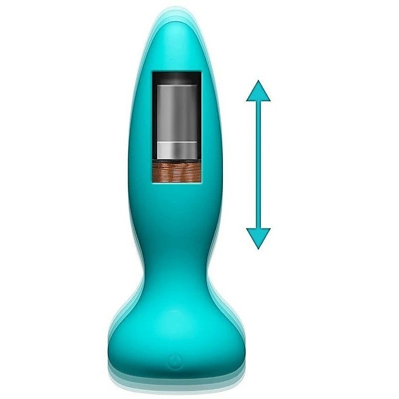 A-Play Thrust Rechargeable Silicone Anal Plug by Doc Johnson - Butt Plugs