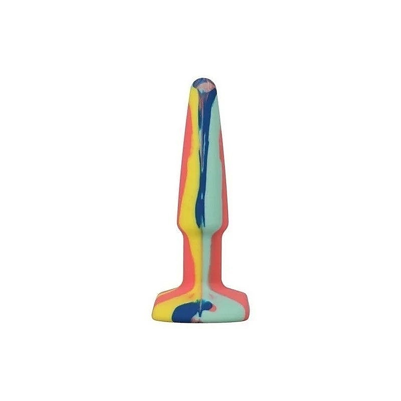 A-Play Groovy Boxed Silicone Anal Plug Sunrise - Butt Plugs