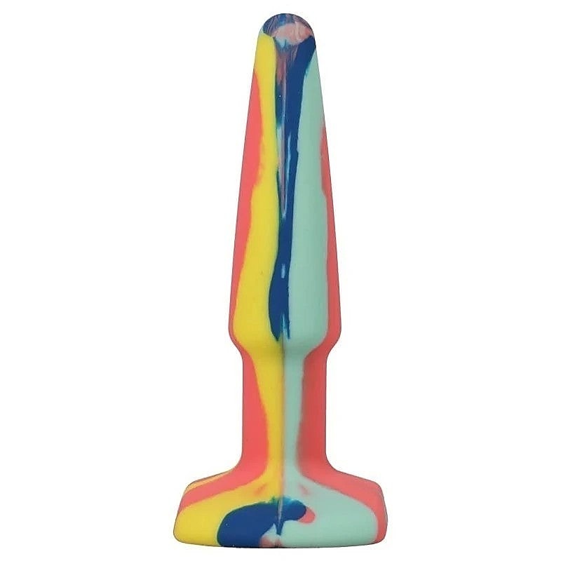 A-Play Groovy Boxed Silicone Anal Plug Sunrise - Butt Plugs