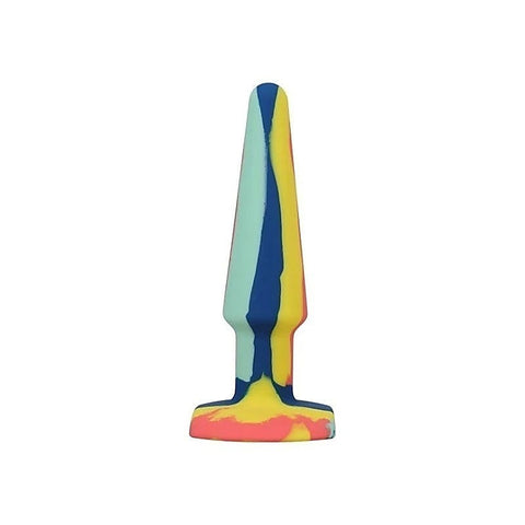 A-Play Groovy Boxed Silicone Anal Plug Sunrise - Butt Plugs
