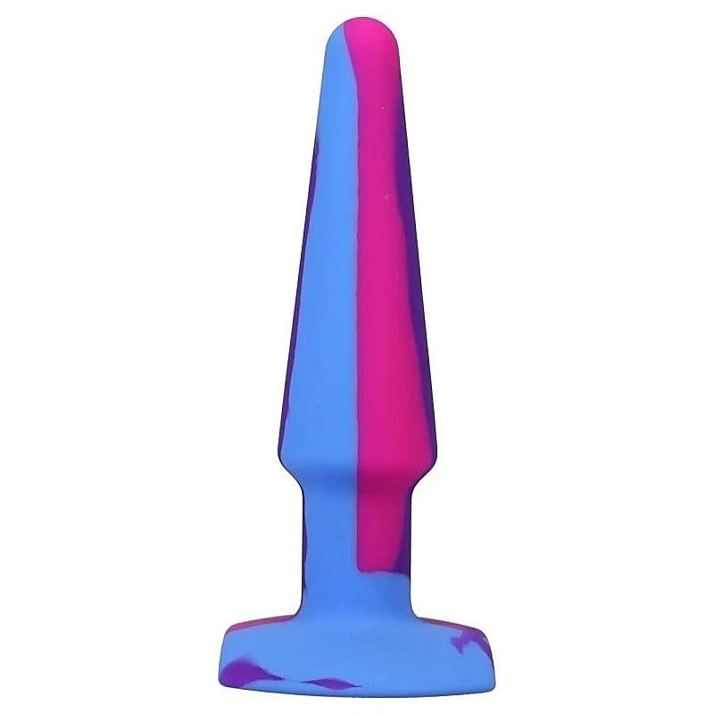 A-Play Groovy Silicone Anal Plug Berry by Doc Johnson - Butt Plugs
