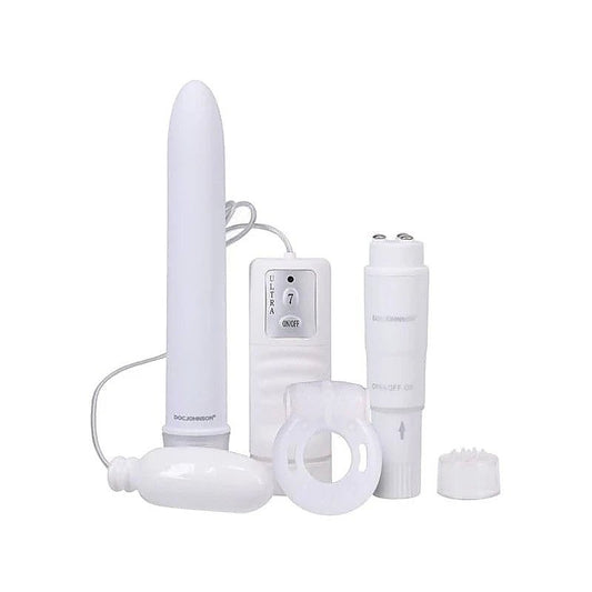 White Nights Pleasure 4 Piece Vibrators Sex Kit - Sex Kits