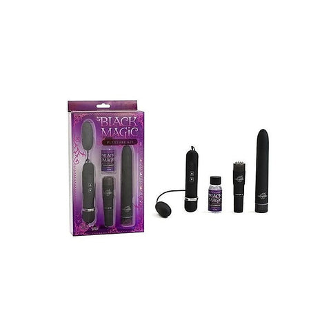 Black Magic Pleasure Endless Fun Vibrators Set - Sex Kits