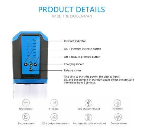 Shenzhen Canwin MEN Intelligent Automatic Penis Pump - Penis Pumps And Stretchers