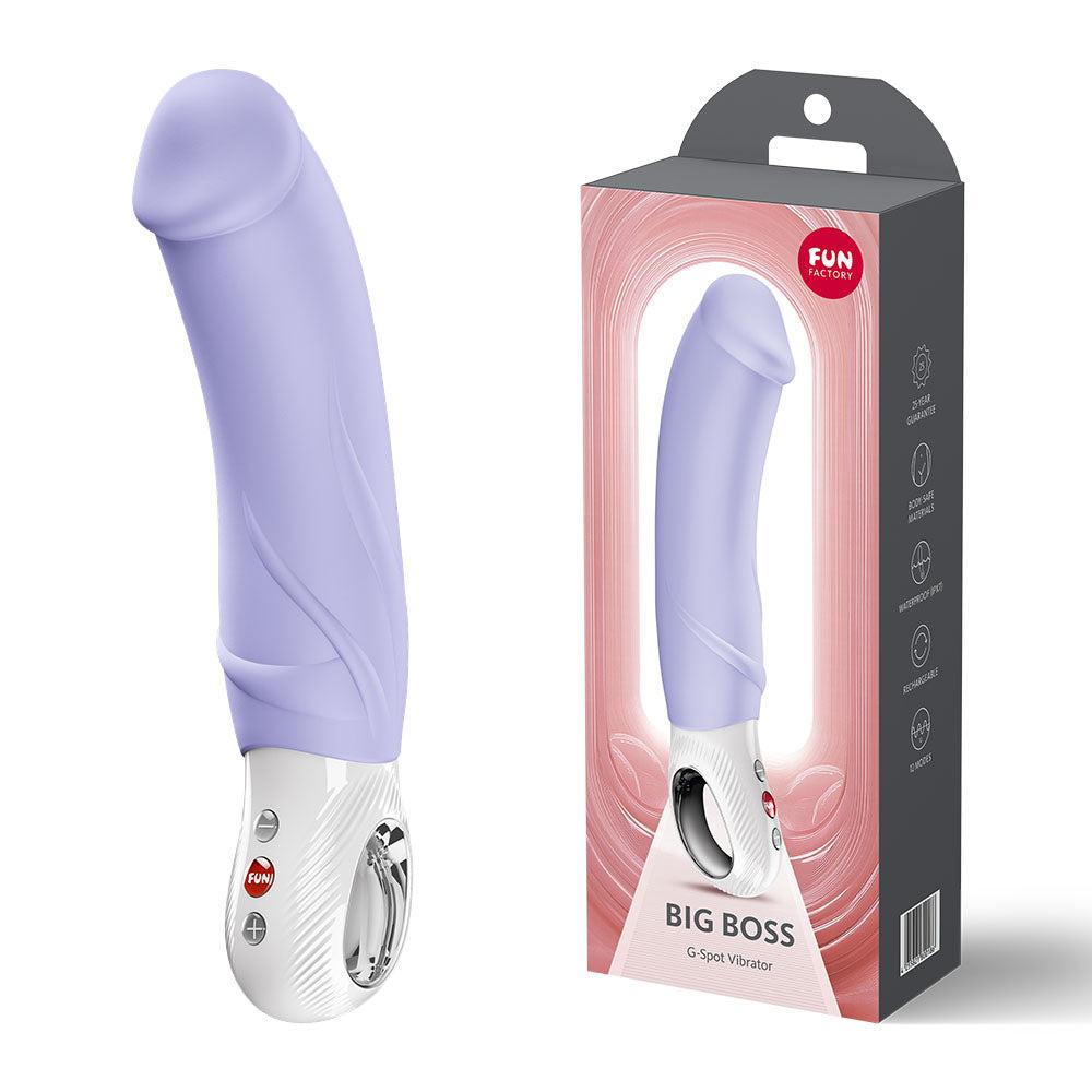 Fun Factory BIG BOSS USB-C G Spot Vibrator - Purple - G-Spot Vibrators