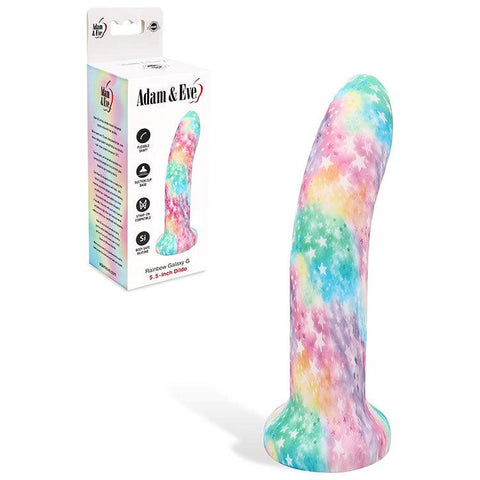 Adam & Eve RAINBOW GALAXY G Coloured Dildo
