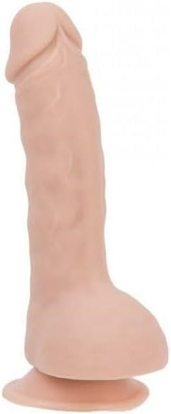 BMS Factory Addiction Brad Realistic Dong Beige 7.5 Inch with Suction Cup - - Realistic Dildos