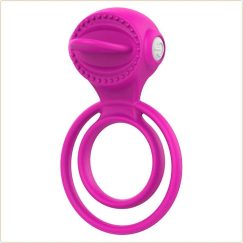 BDStyle Alien Vibration Cock Ring with Single Frequency Vibration - Ball and Cock Toys