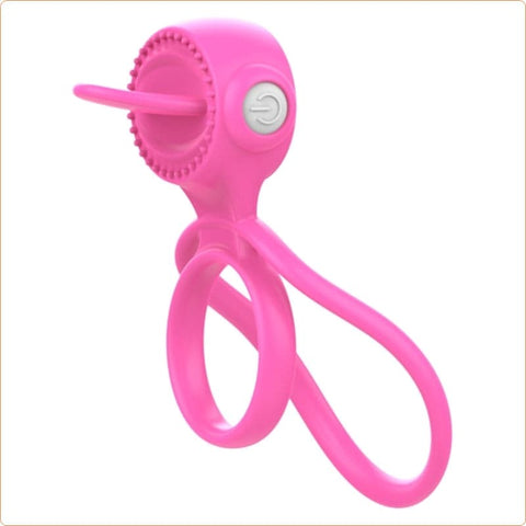 BDStyle Alien Vibration Cock Ring with Single Frequency Vibration - Ball and Cock Toys