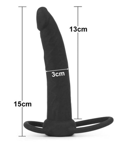 Anal Indulgence Silicone Fantasy Double Prober - Anal Dildos