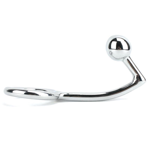 BDStyle Anal Intruder Cock Ring with Dual Stimulation Design - Butt Plugs