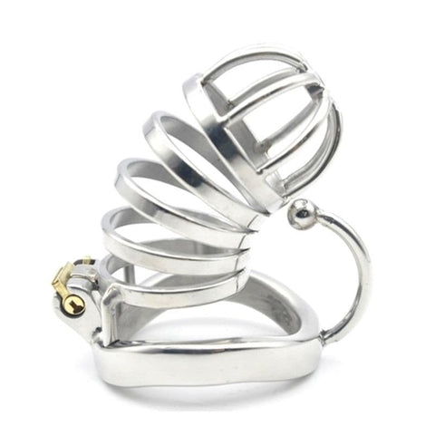 BDStyle Ball Hook Cuff Cock Chastity Device Metal Construction - Male Chastity